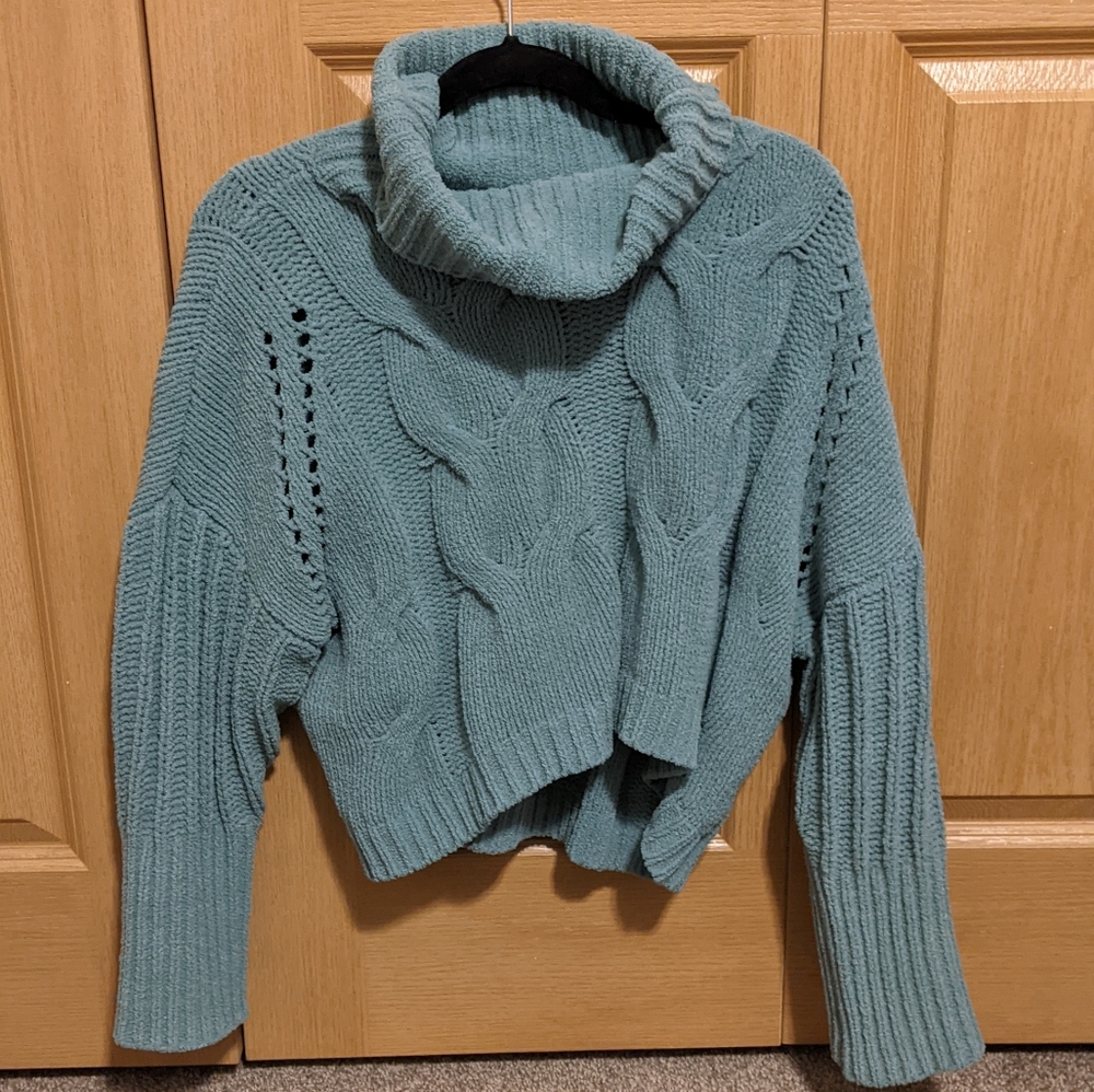 Cowl neck sweater